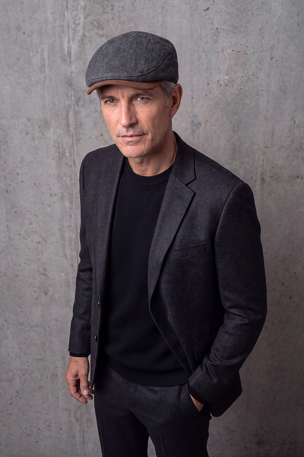 Casquette Plate Homme Look British – Deauville, vue 2