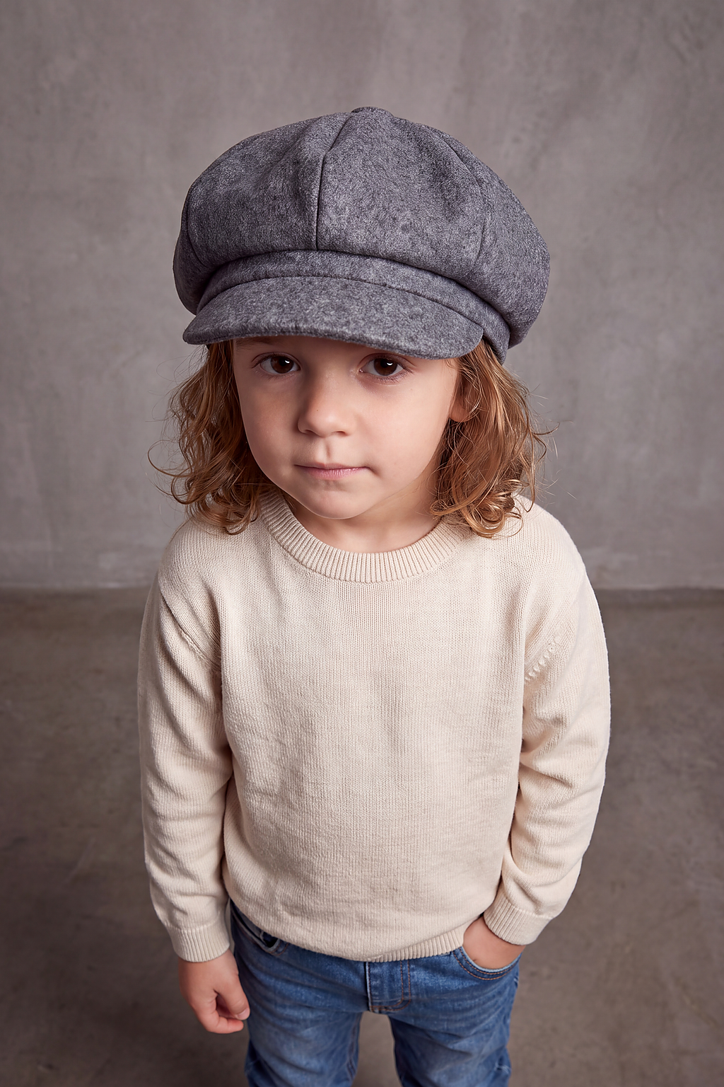 Béret Enfant Unisexe Uni – Loupiot, vue 2