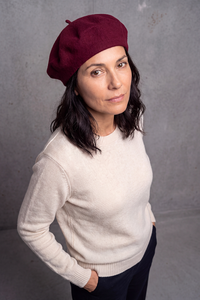 Béret Femme Laine Couleurs d'Automne – Apolline, vue 2