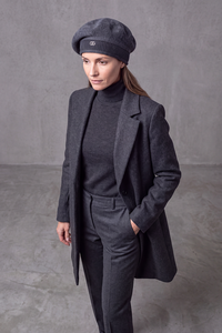 Béret Femme Hiver Élégant Camel – Mathilde, vue 2