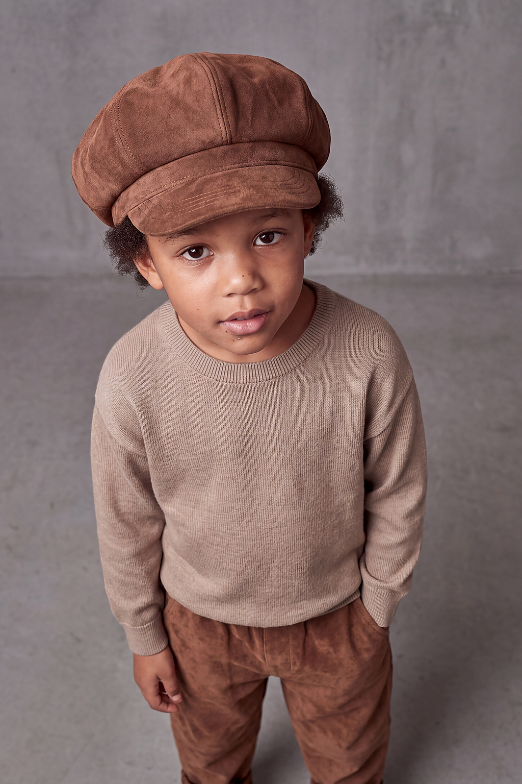 Béret Enfant Garçon Coton – Galopin, vue 2