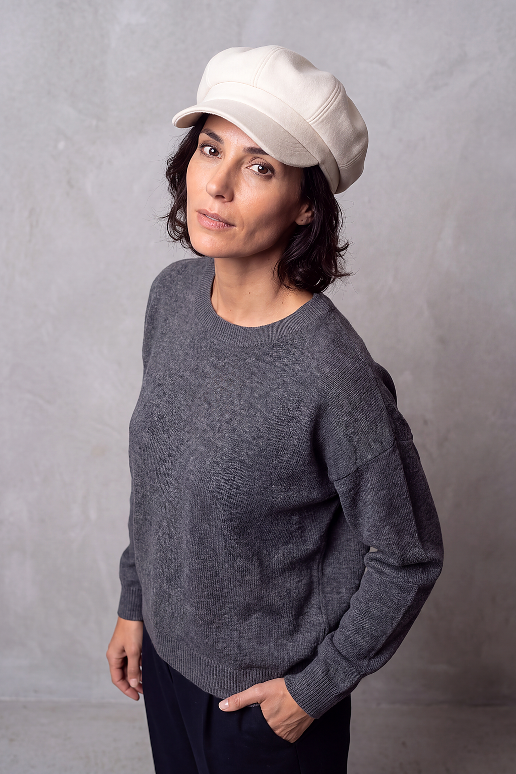 Casquette Gavroche Femme Coton Coloré – Lucie, vue 6