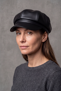Casquette Gavroche Femme Cuir – Gabrielle