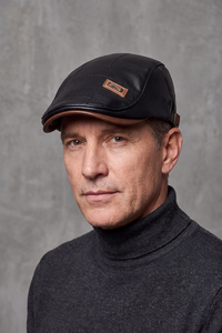 Béret Homme Cuir Souple – Médoc