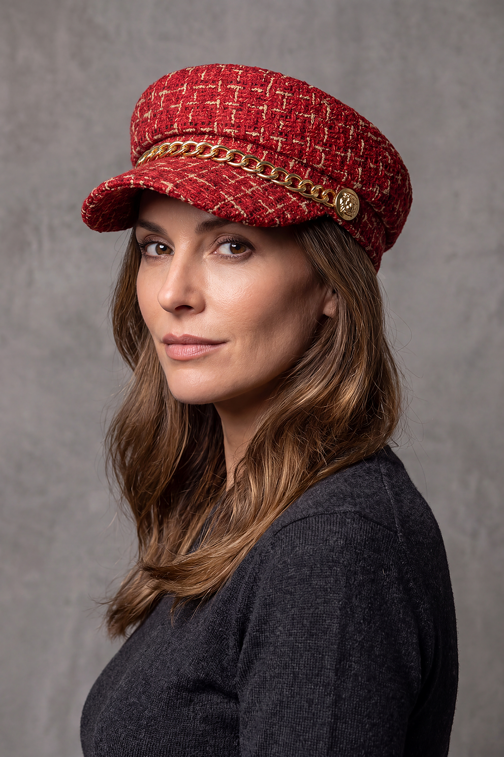 Casquette Gavroche Femme Chaînette – Agathe