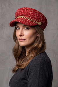 Casquette Gavroche Femme Chaînette – Agathe