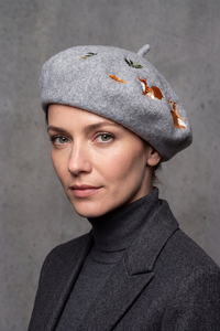 Béret Femme Coton Imprimé – Inès