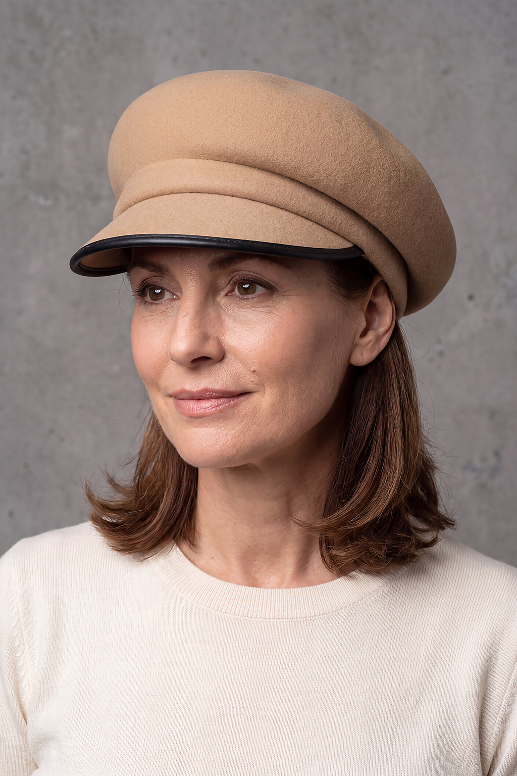 Casquette Gavroche Femme Laine – Margaux