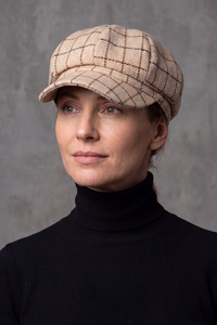 Casquette Gavroche Femme Carreaux – Hortense