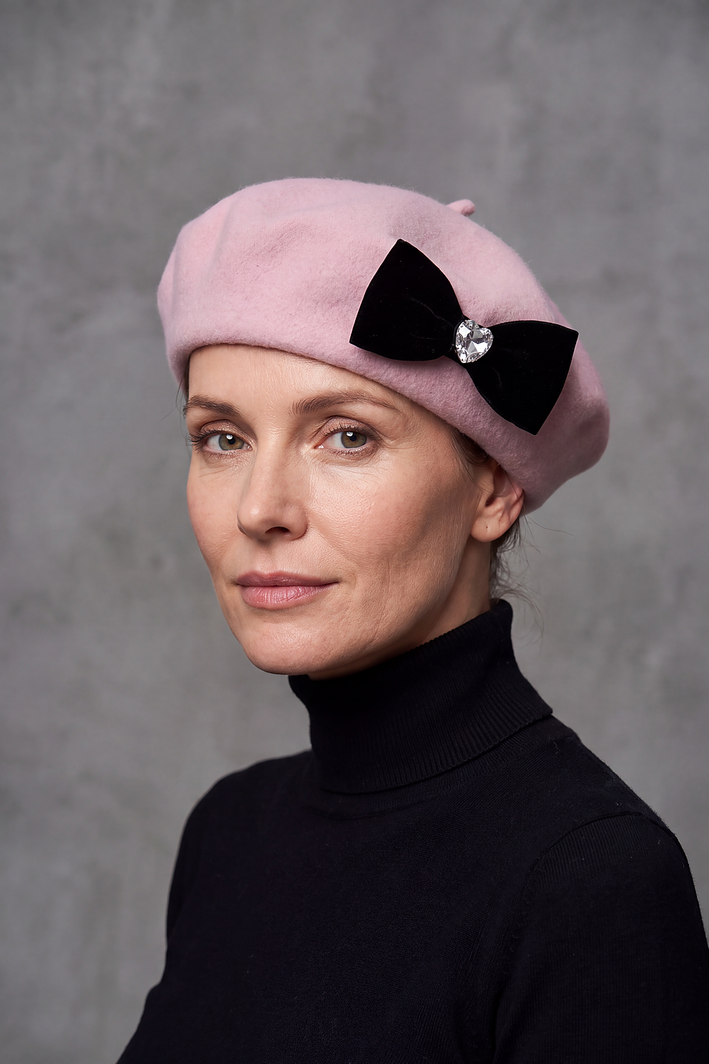 Béret Femme Coton Couleur Rose – Rosalie