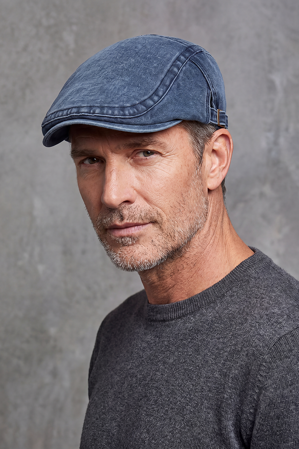 Béret Homme en Denim Rétro – Ménilmontant