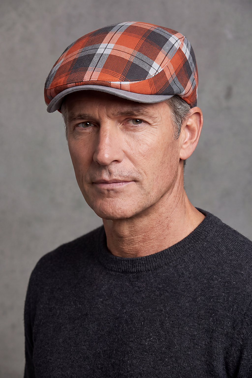 Béret Homme Tartan Automne – Normandie