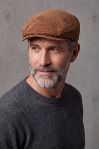 Casquette Plate Homme Velours Côtelé – Sologne