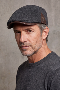 Casquette Plate Homme Coton Vintage – Montparnasse