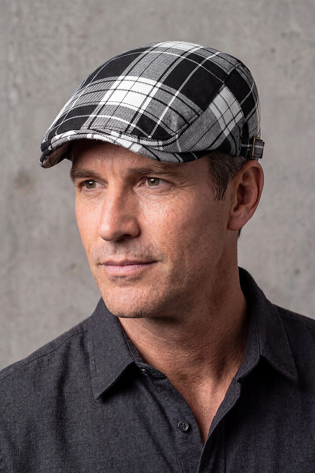Béret Homme Carreaux Fantaisie – Nice, vue 3