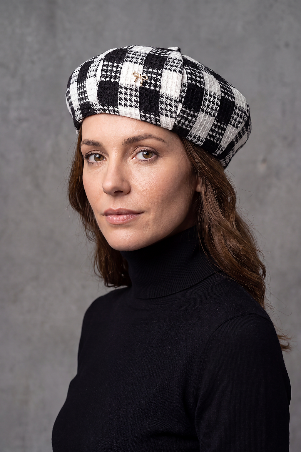 Béret Femme Carreaux Vichy – Jeanne