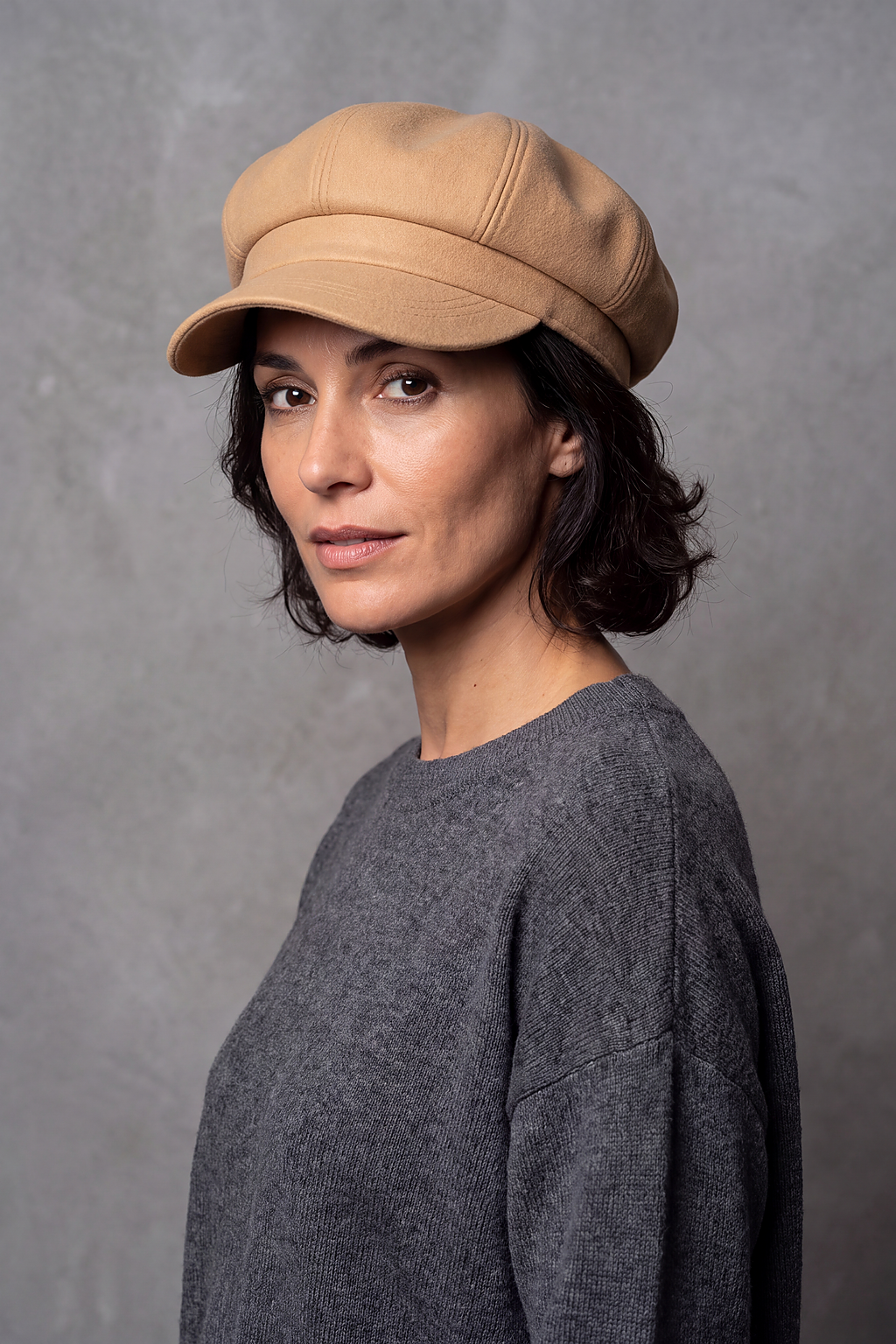 Casquette Gavroche Femme Coton Coloré – Lucie