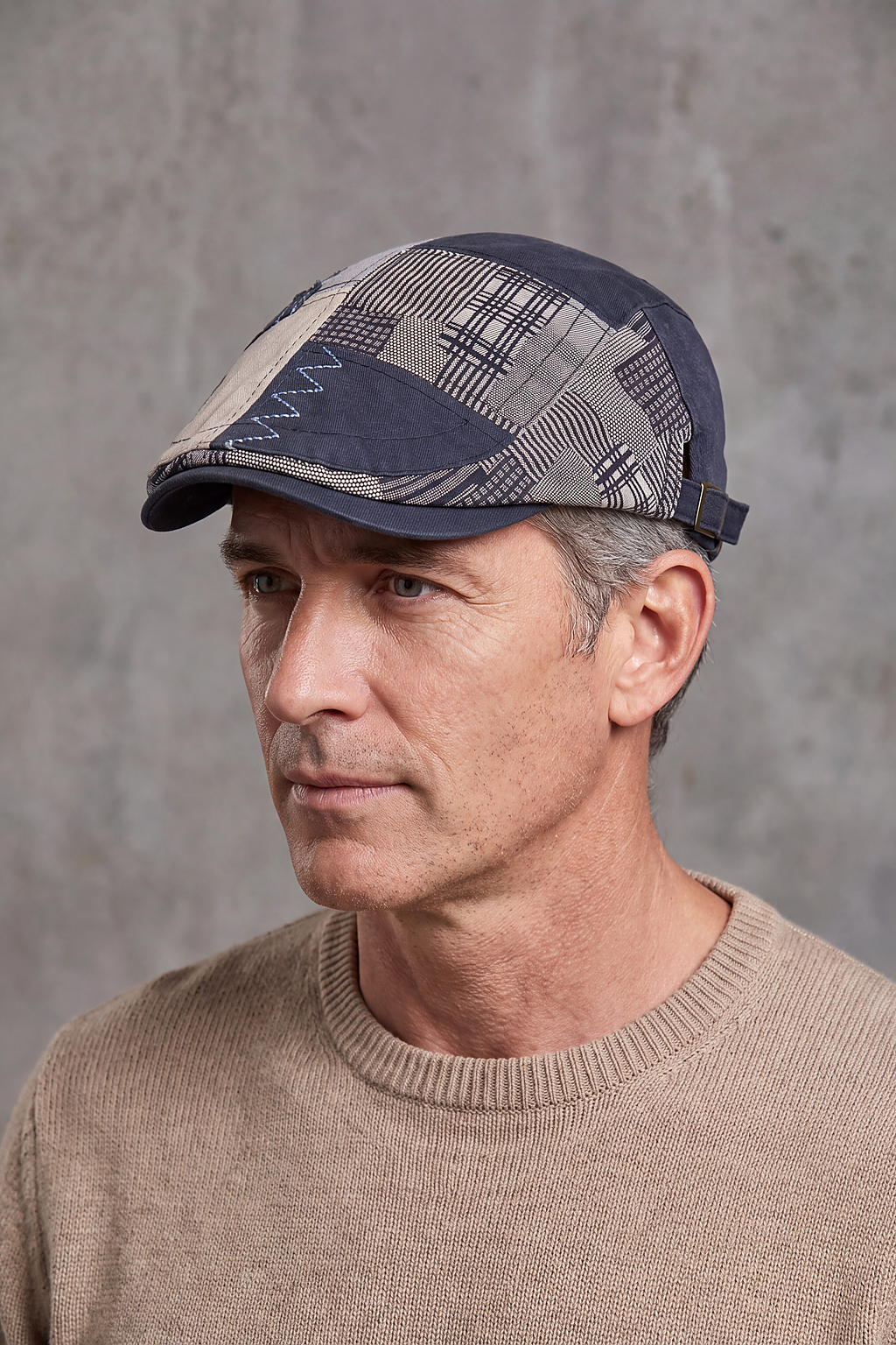 Béret Homme Deux Couleurs Réglable – Quimper