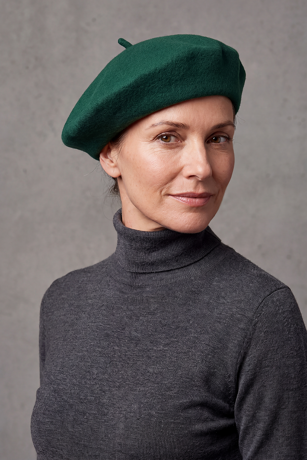 Béret Basque Femme en Laine Mélangée – Bidart