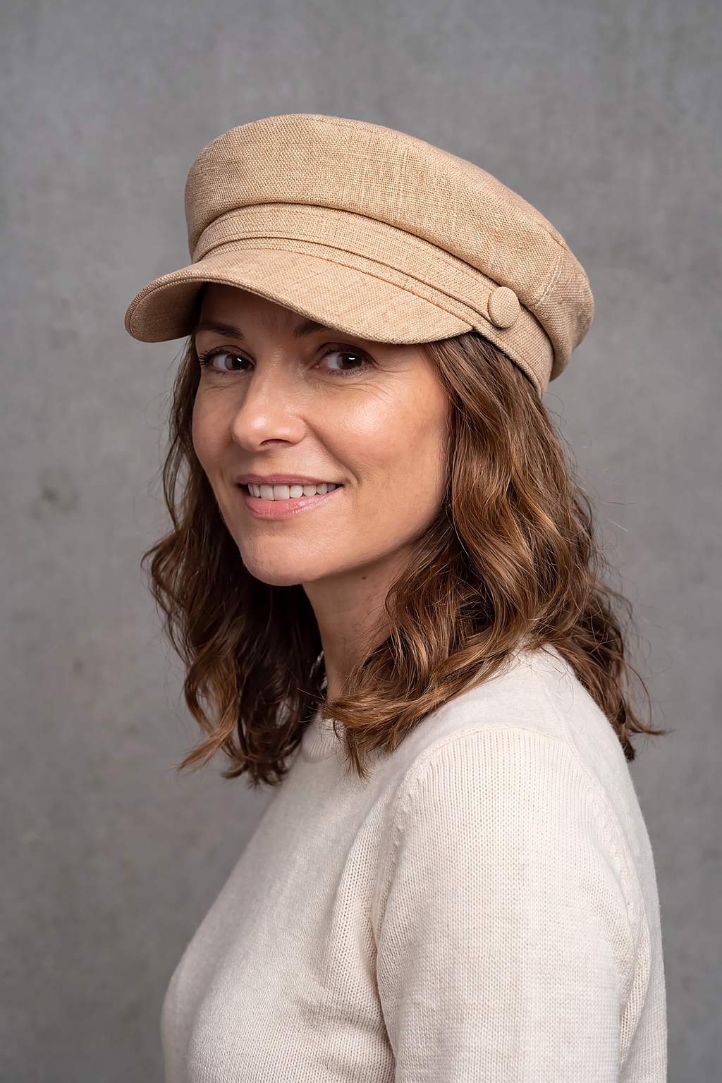 Casquette Gavroche Femme Coton Coloris Doux – Juliette