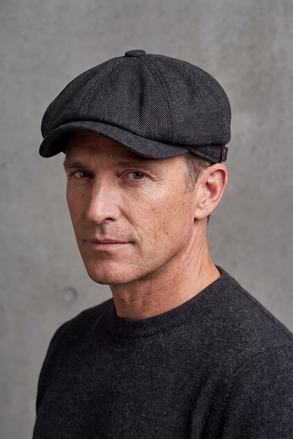 Casquette Gavroche Homme Gris Chiné – Bastille