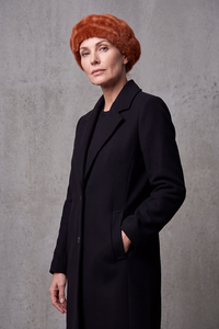 Béret Basque Femme Fourrure de Lapin – Sare, vue 4
