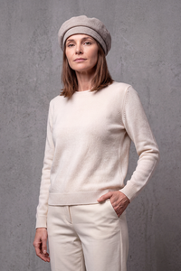Béret Femme Rétro Chic Tons Pastel – Victoire, vue 2