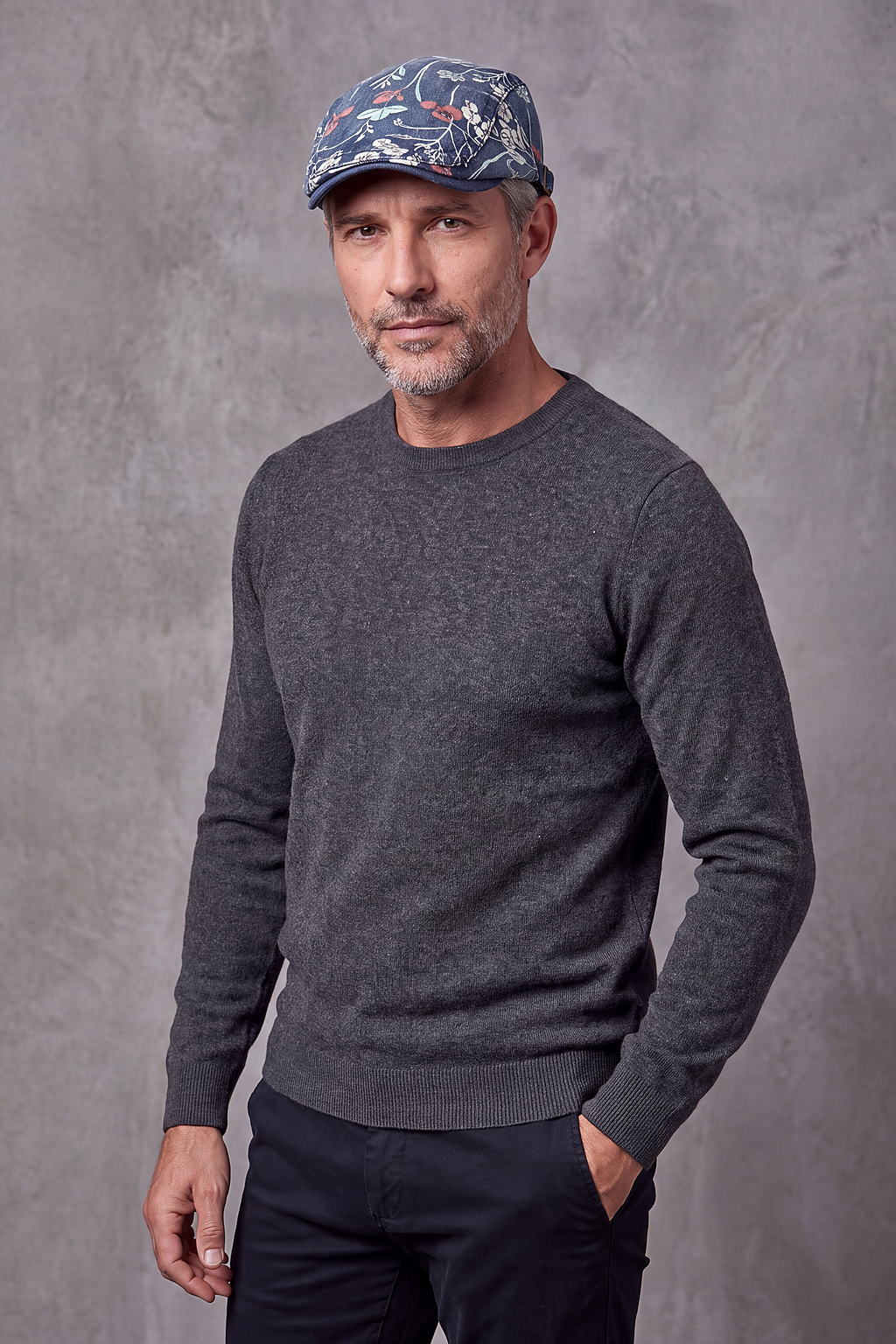 Béret Homme Coton Été Bleu – Oléron, vue 4