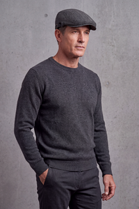 Béret Homme Laine Hiver à Chevrons – Jura, vue 3