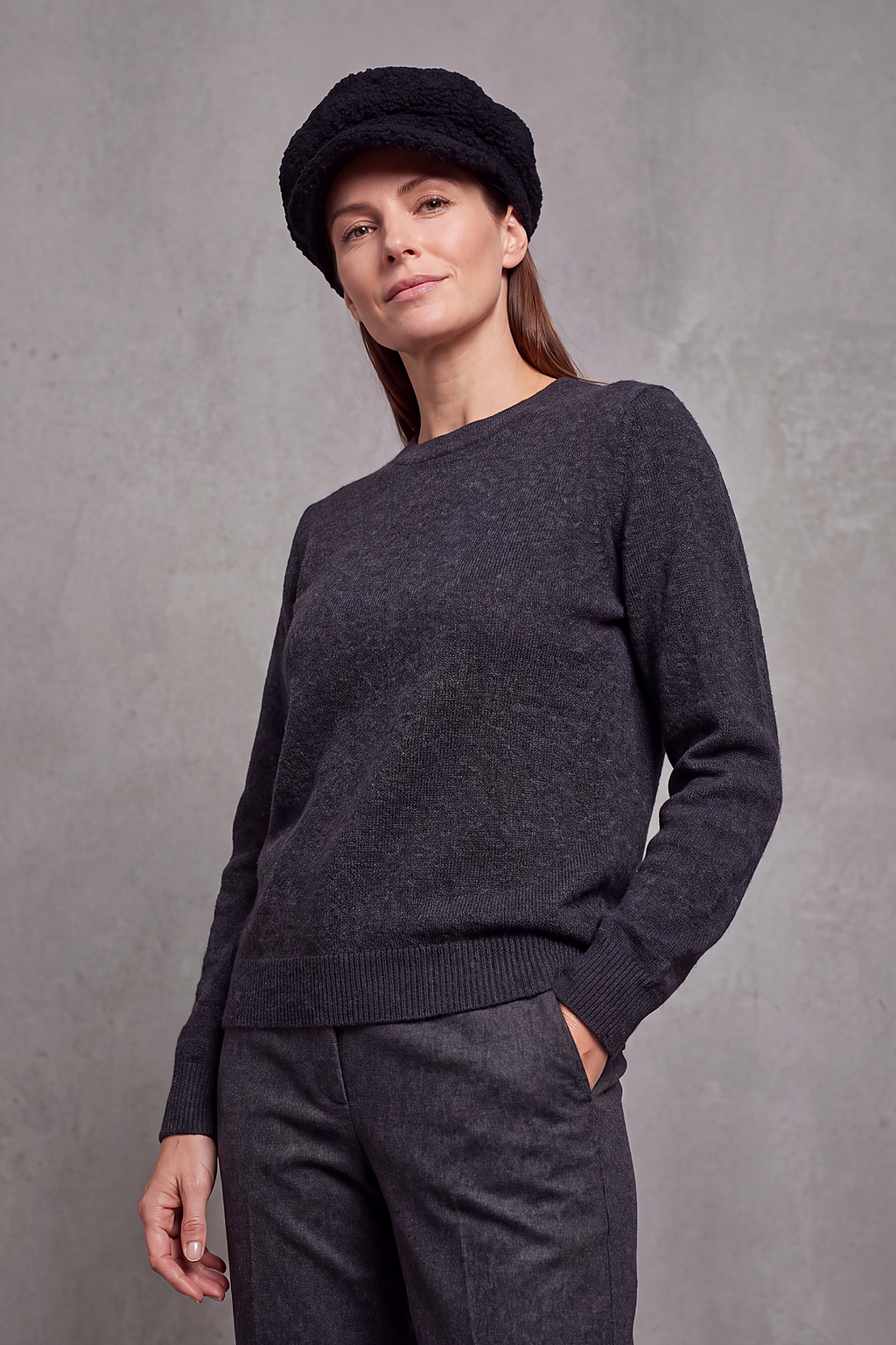 Casquette Gavroche Femme Polaire Chaude – Léonie, vue 4