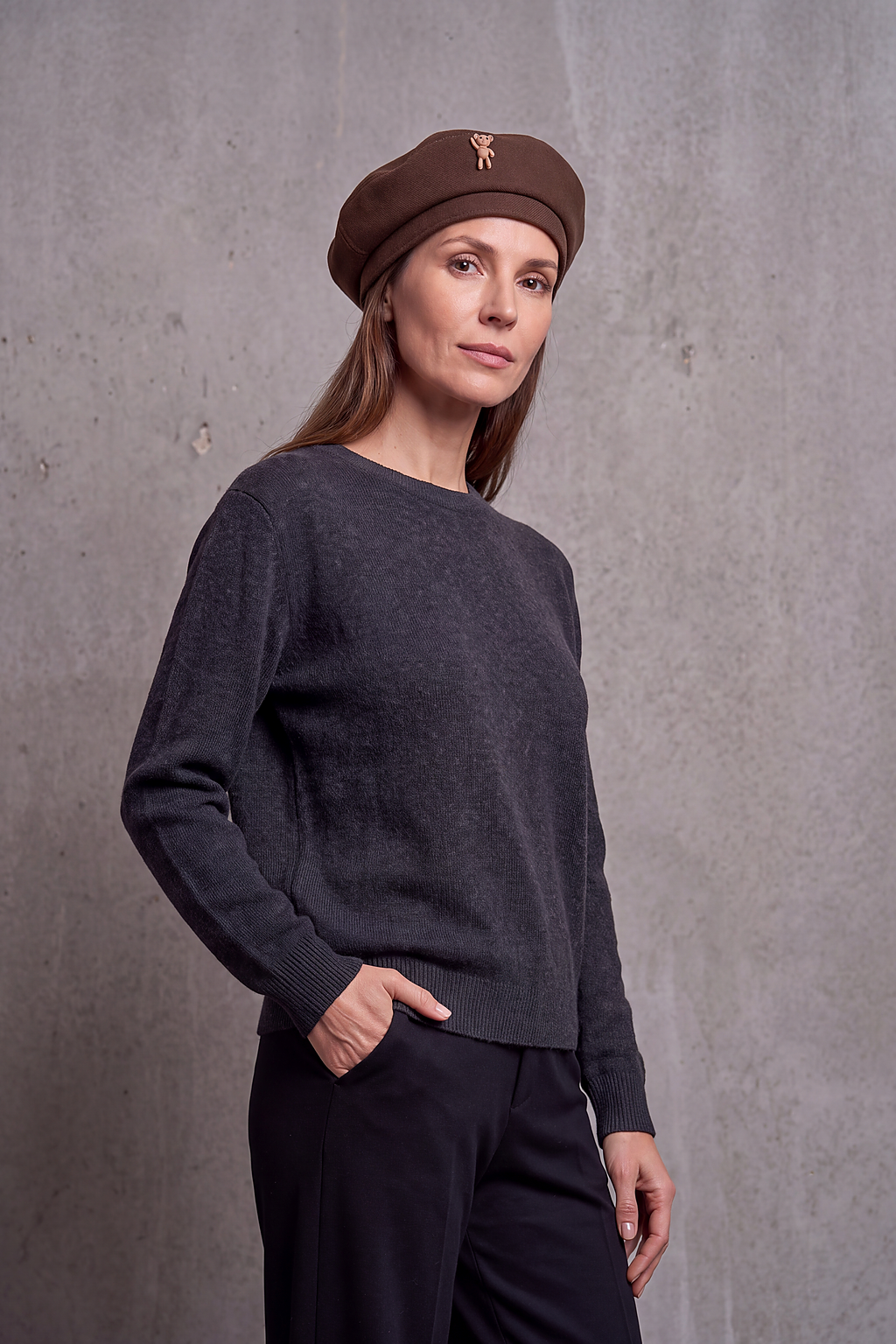 Béret Femme Ourson – Nina, vue 3