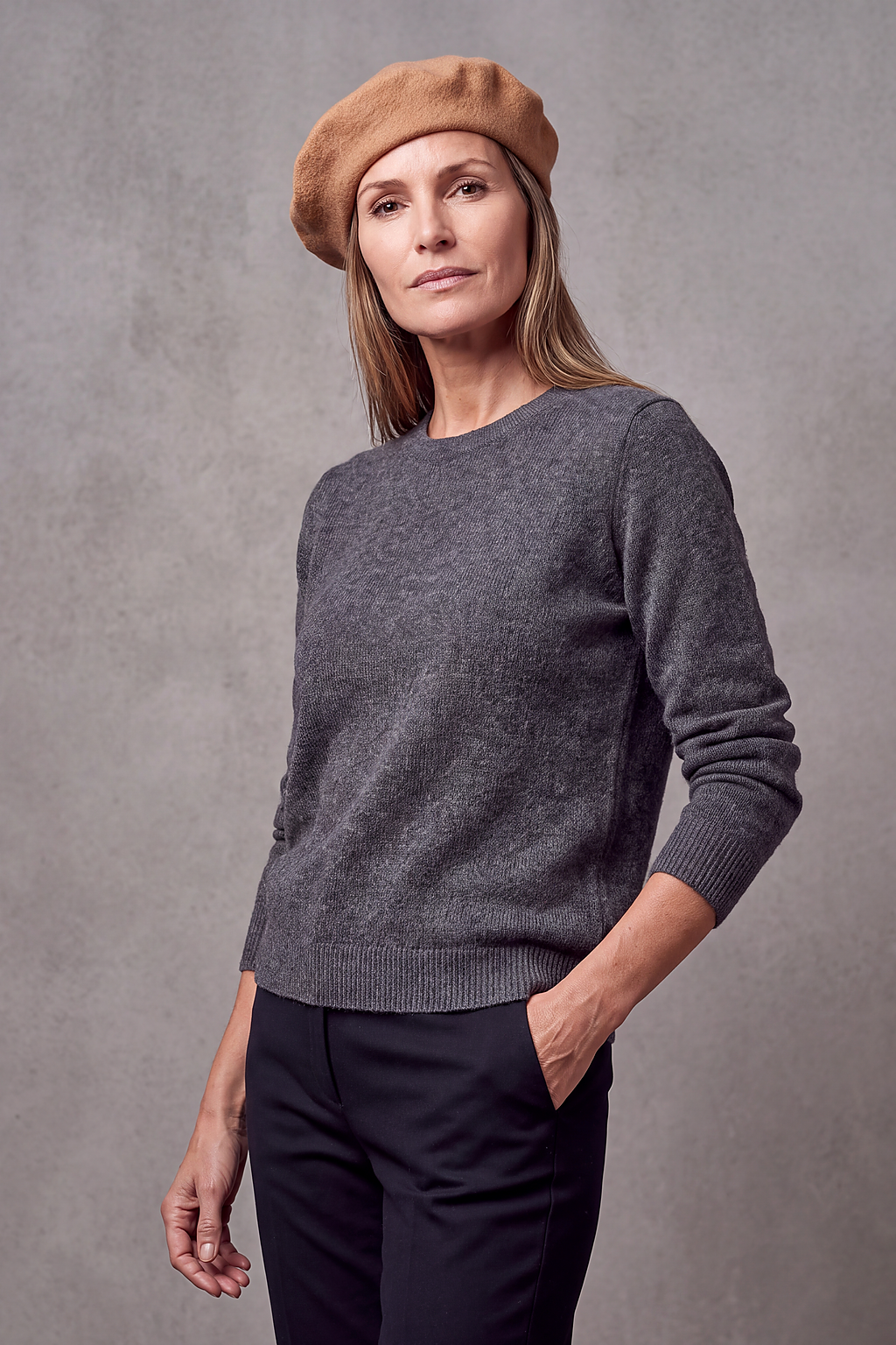 Béret Basque Femme Classique – Itxassou, vue 4