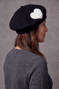 Béret Femme Feutre de Laine Cœur – Cupidon, vue 5