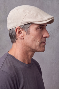 Béret Homme Lin Été Respirant – Lubéron, vue 2