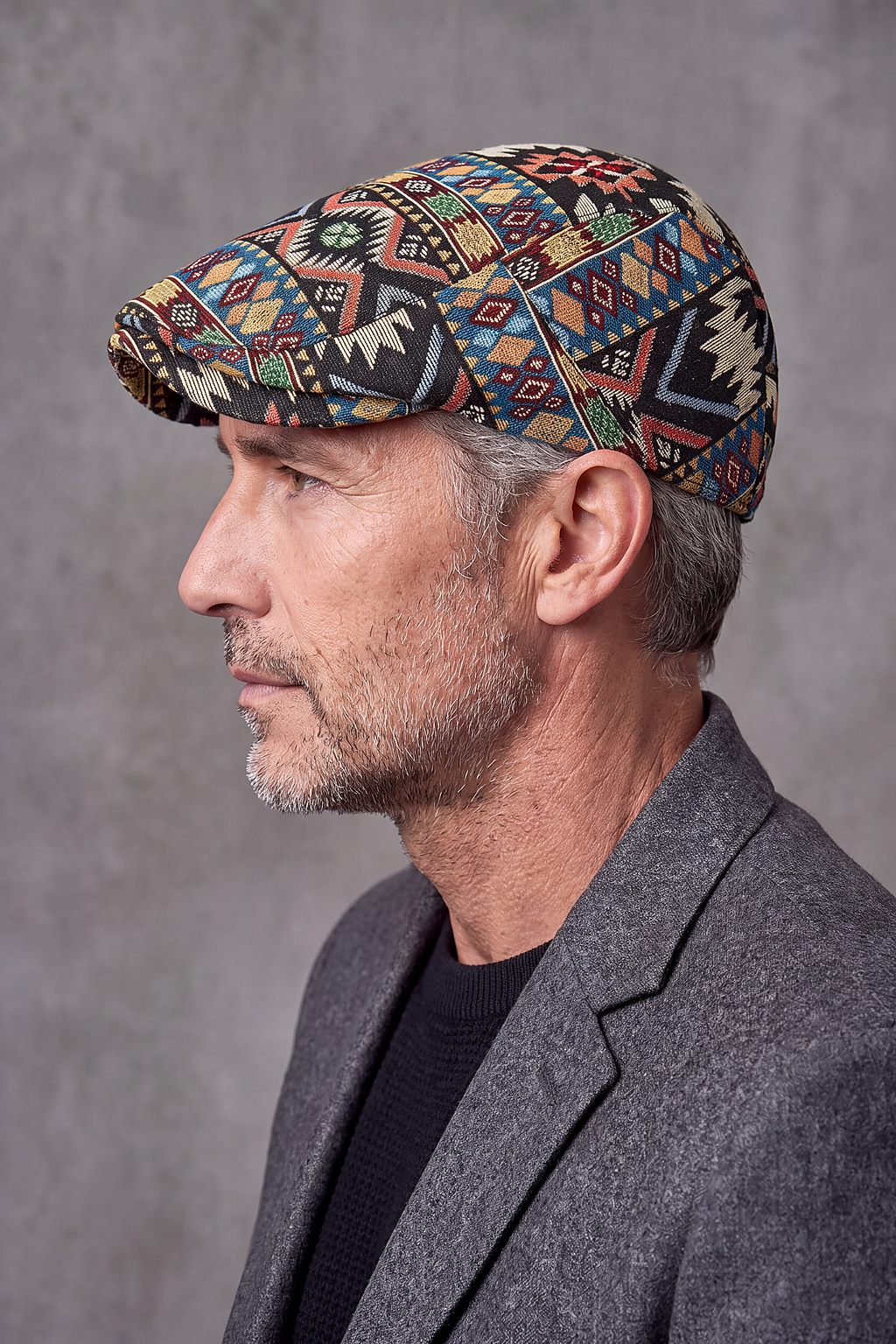 Béret Homme Tissage Rétro – Calais, vue 3