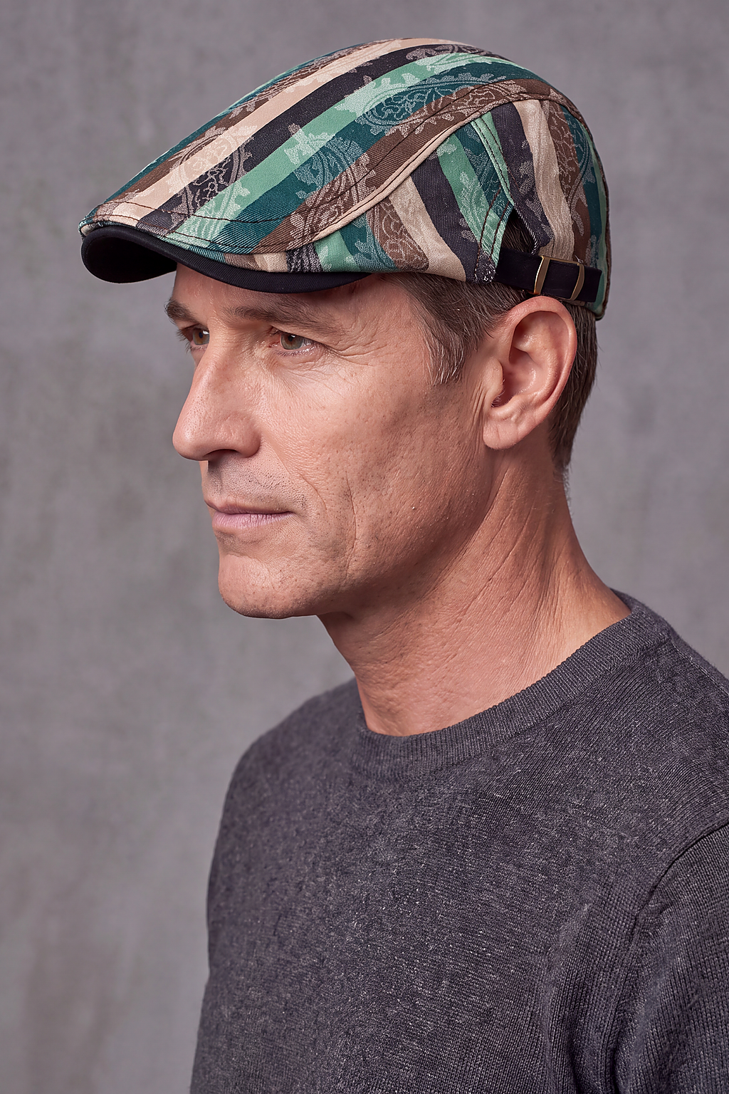 Béret Homme Rayures Colorées – Sète, vue 4