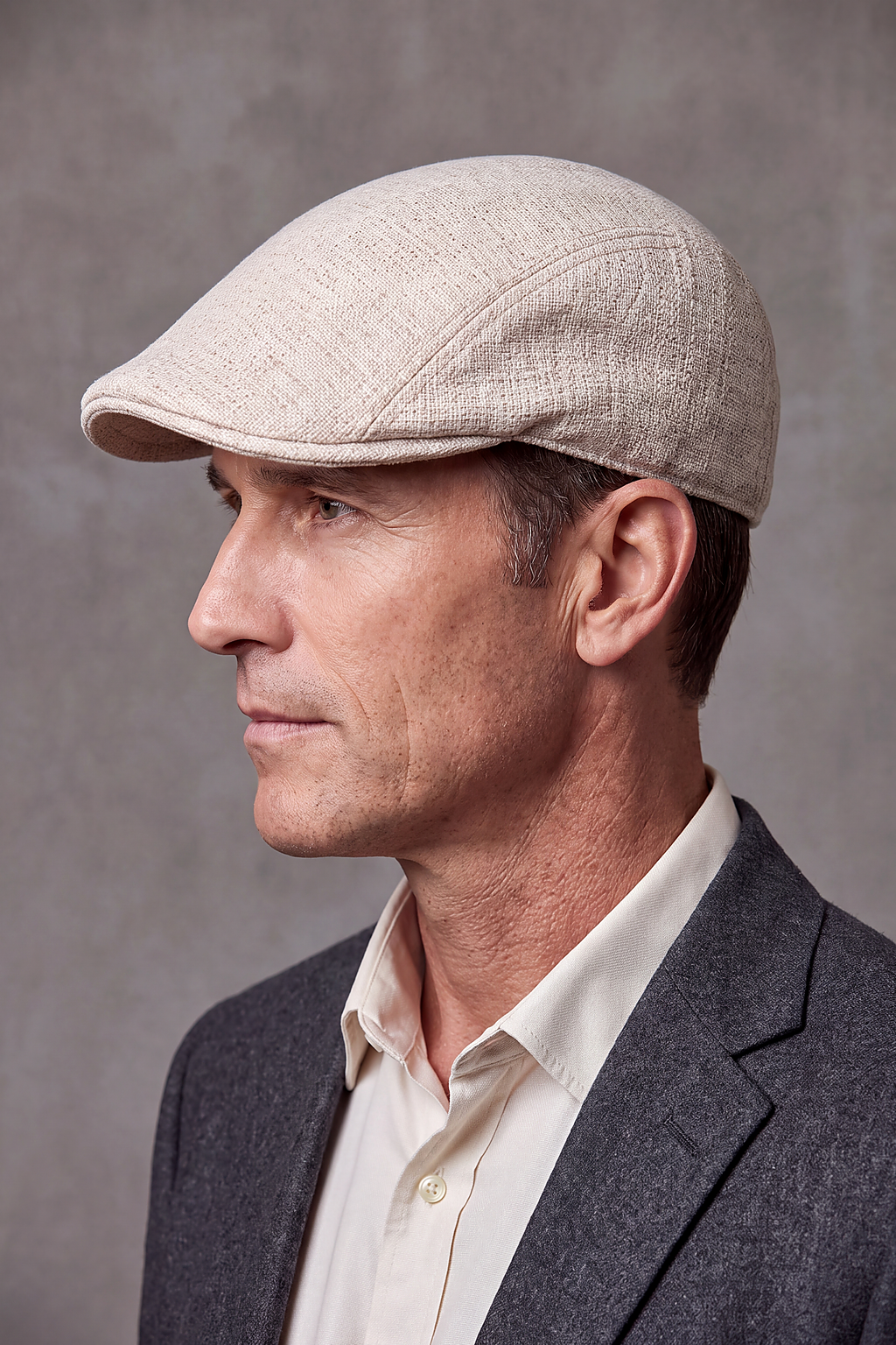 Béret Casquette Homme Coton et Lin – Parizo, vue 3
