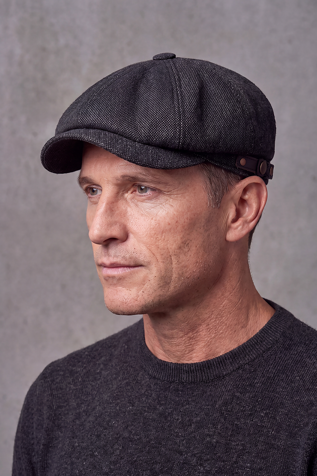 Casquette Gavroche Homme Gris Chiné – Bastille, vue 5