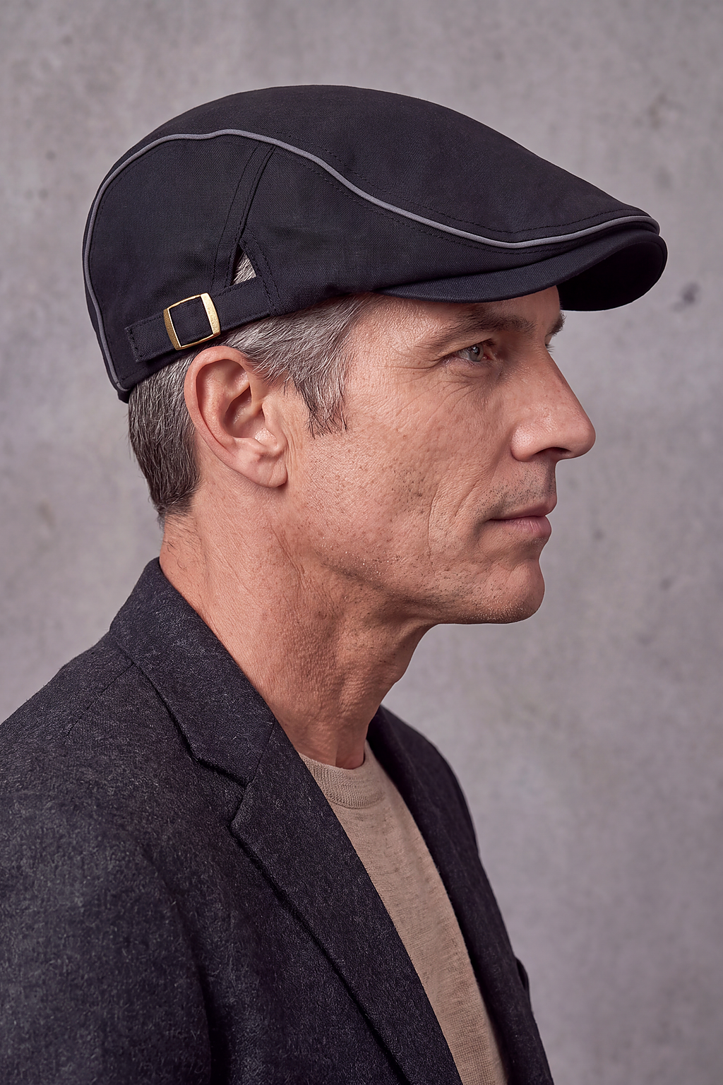 Béret Homme Coton Fin Été – Porquerolles, vue 4