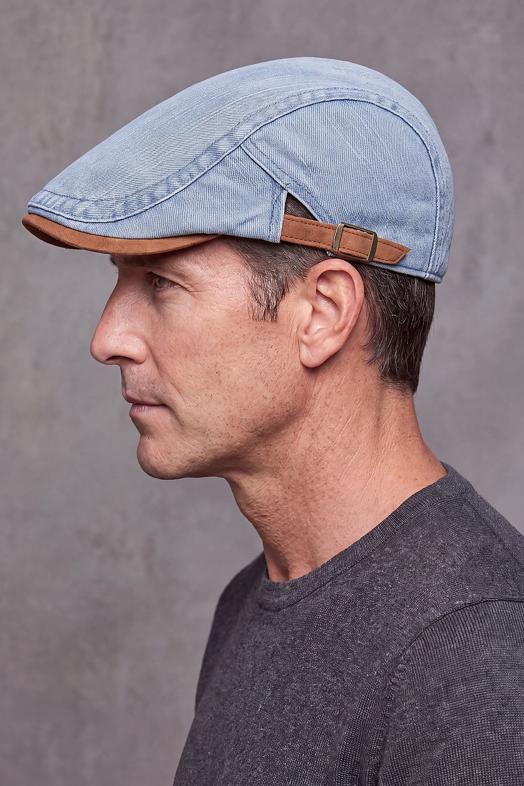 Béret Homme Jean Brut Réglable – Nîmes, vue 2