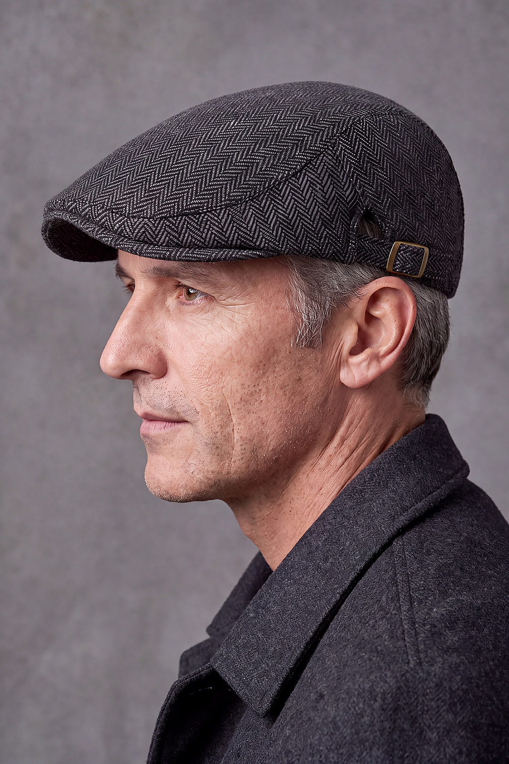Béret Homme Look d'Antan Gris Marron – Carcassonne, vue 2