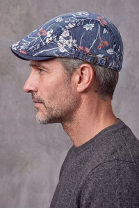 Béret Homme Coton Été Bleu – Oléron, vue 3