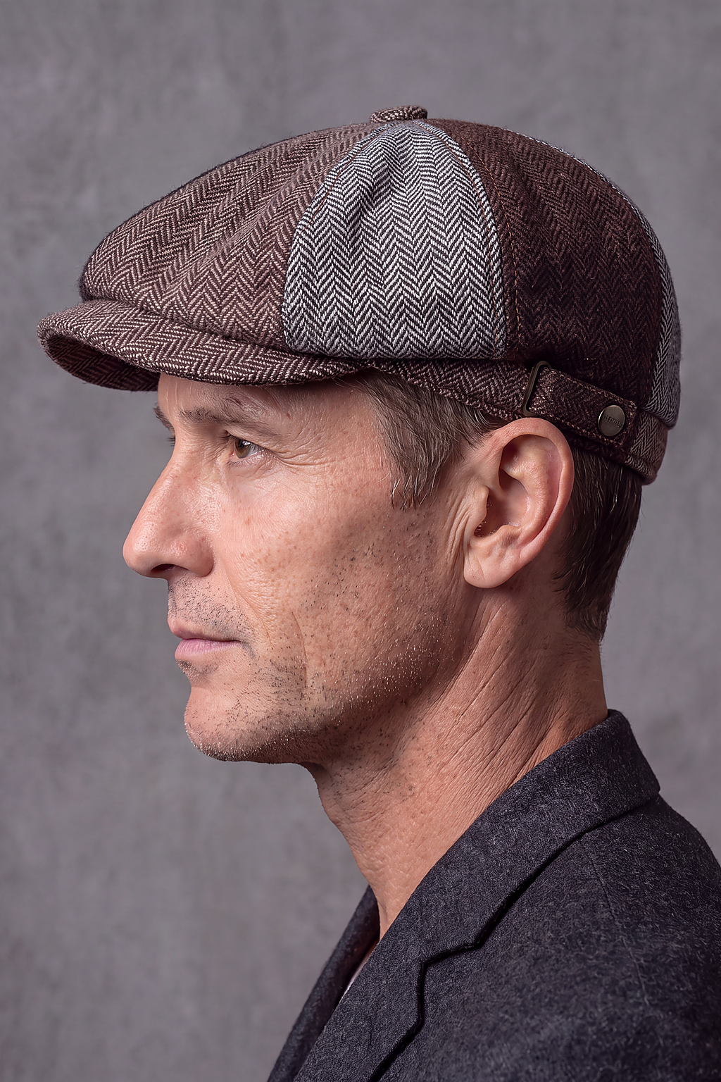 Béret Gavroche Homme Façon Anglaise – Cabourg, vue 3