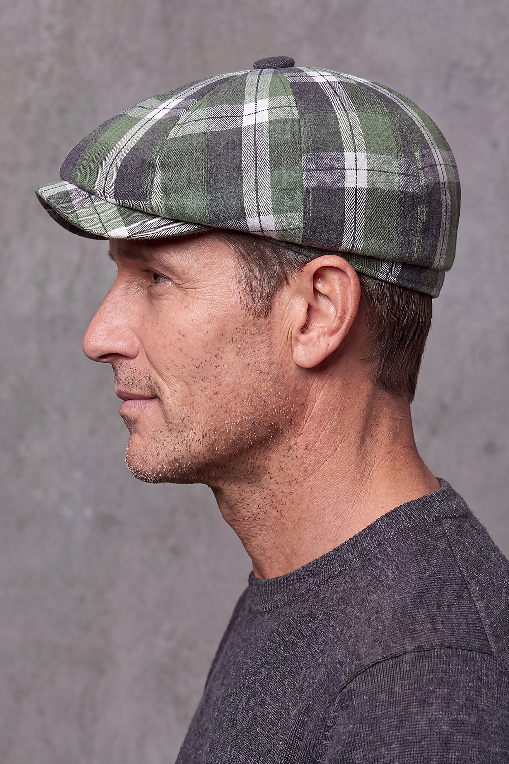 Béret Gavroche Carreaux Couleurs – Dinard, vue 5