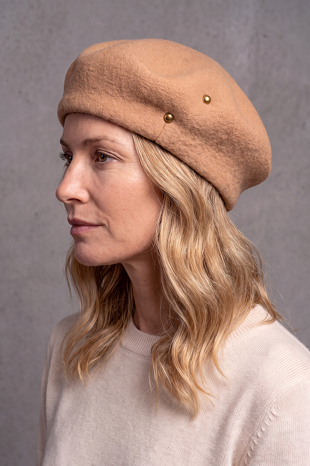 Béret Femme Laine Douce Hiver – Adèle, vue 5