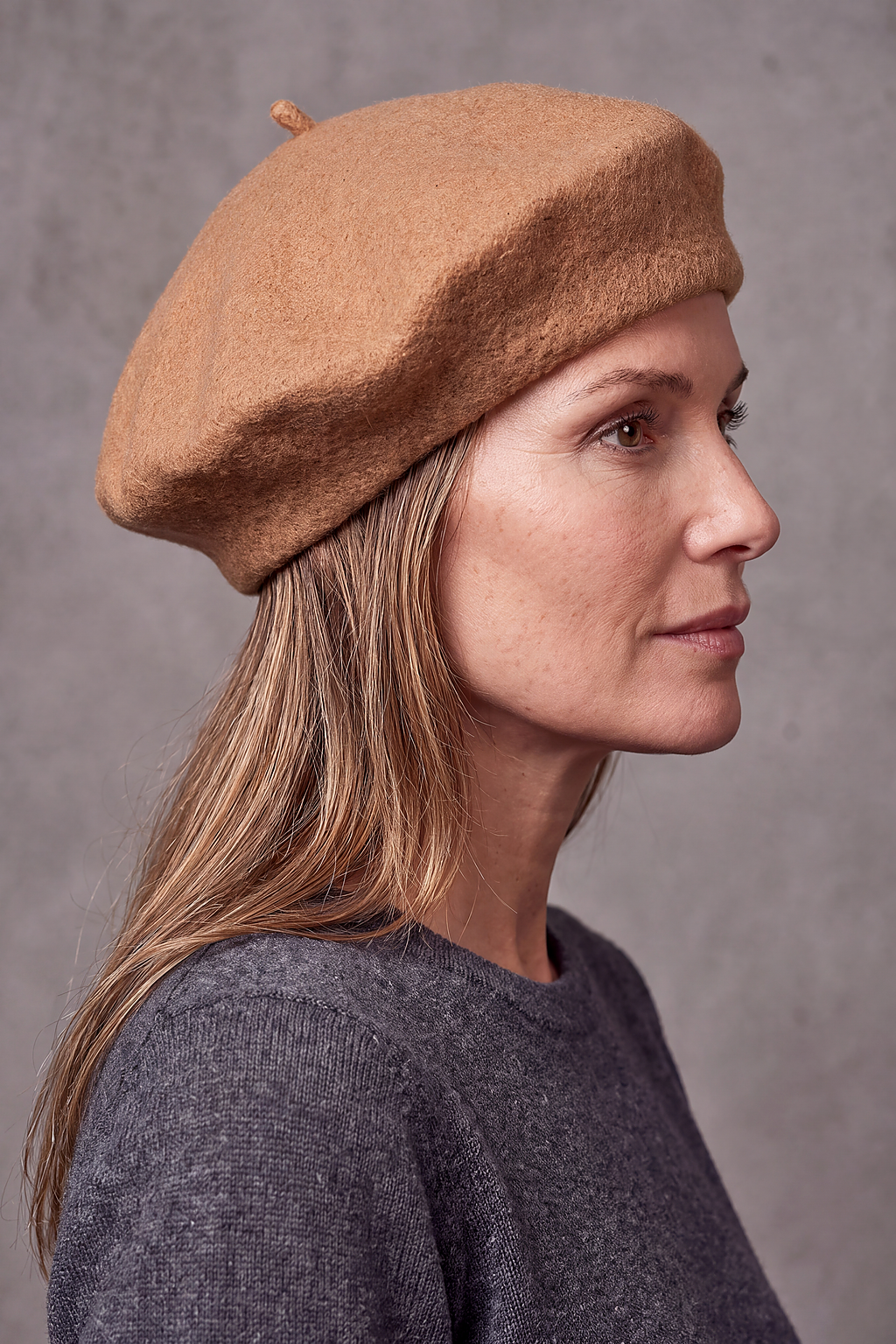 Béret Basque Femme Classique – Itxassou, vue 3