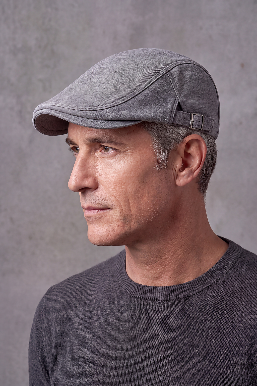 Béret Homme Coton Gris ou Marine – Île de Ré, vue 3