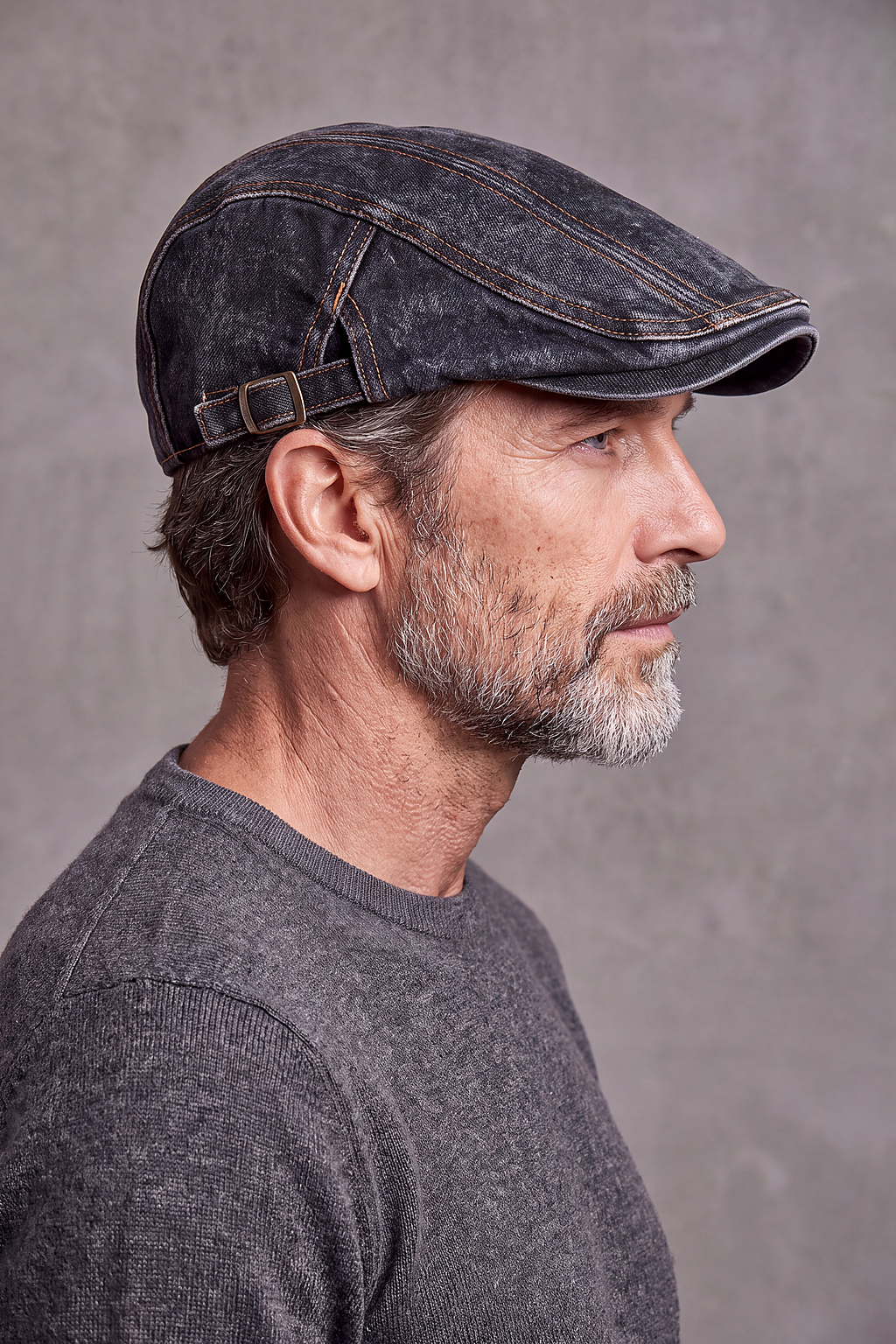 Béret Homme Bleu Marine ou Noir – Brest, vue 4