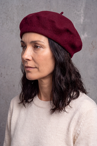 Béret Femme Laine Couleurs d'Automne – Apolline, vue 3