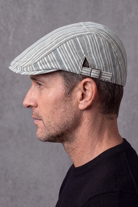 Béret Homme Coton Rayé Marin – Concarneau, vue 4